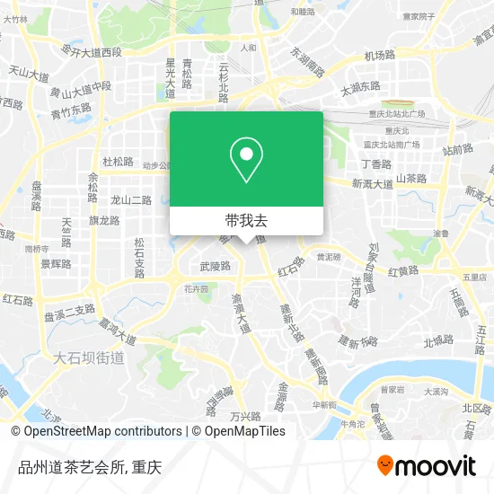 品州道茶艺会所地图