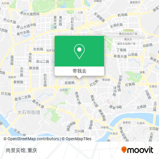 尚景宾馆地图