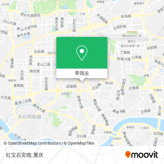 红宝石宾馆地图