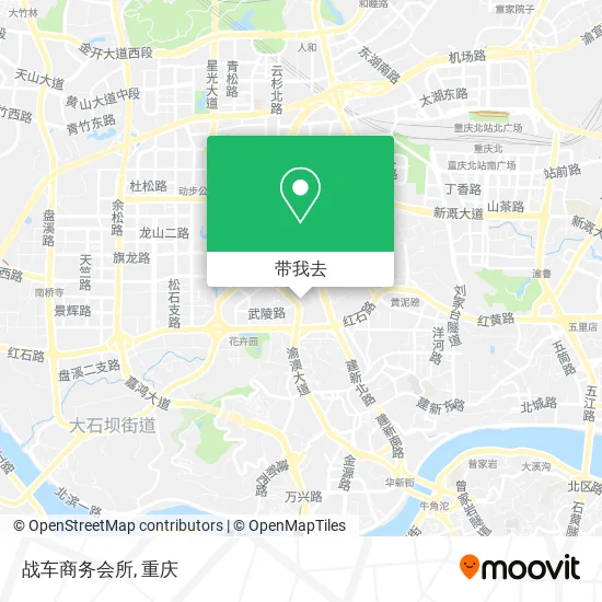 战车商务会所地图