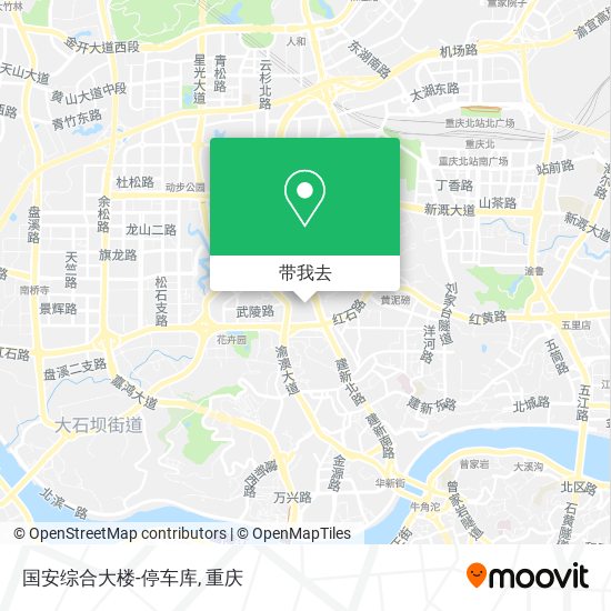 国安综合大楼-停车库地图