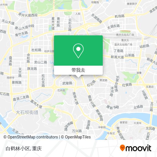 白鹤林小区地图