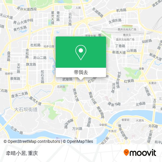 牵晴小居地图