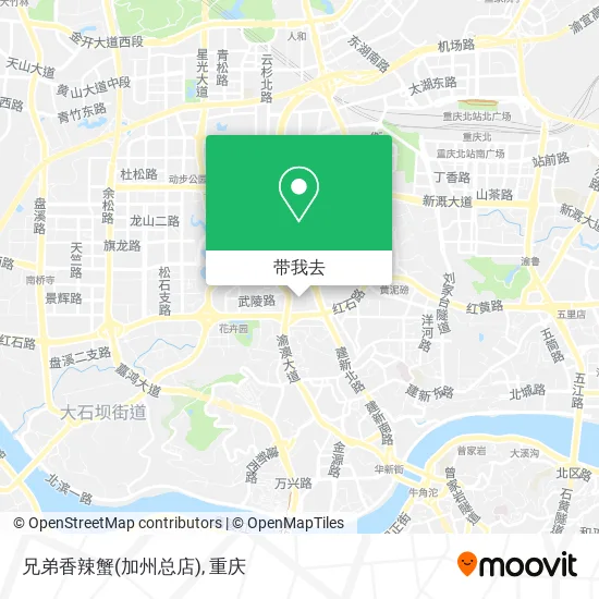 兄弟香辣蟹(加州总店)地图