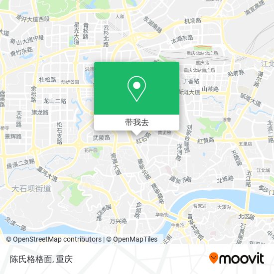陈氏格格面地图