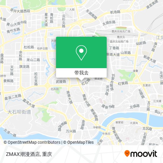 ZMAX潮漫酒店地图