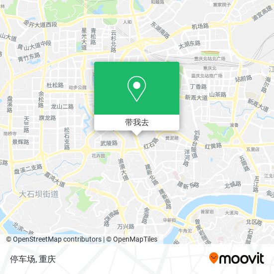 停车场地图
