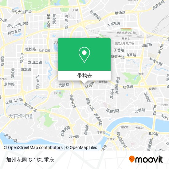 加州花园-C-1栋地图