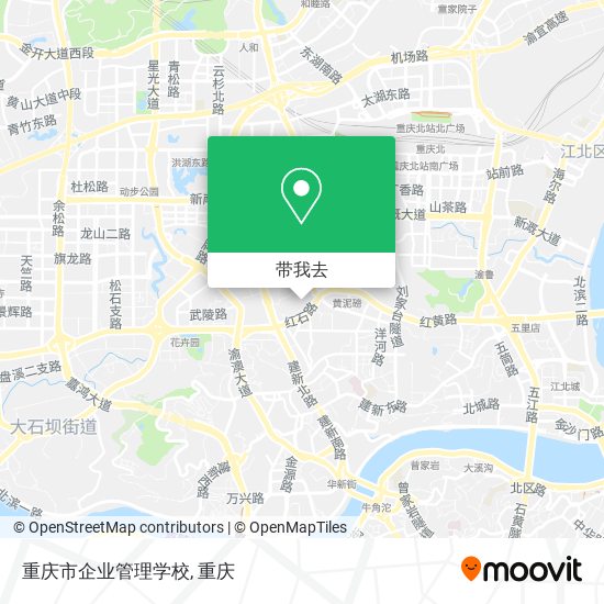 重庆市企业管理学校地图
