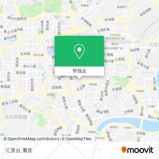 汇景台地图