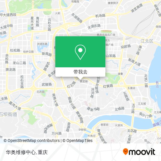 华奥维修中心地图