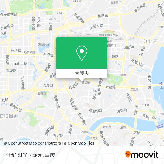 佳华·阳光国际园地图