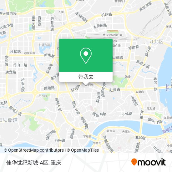 佳华世纪新城-A区地图