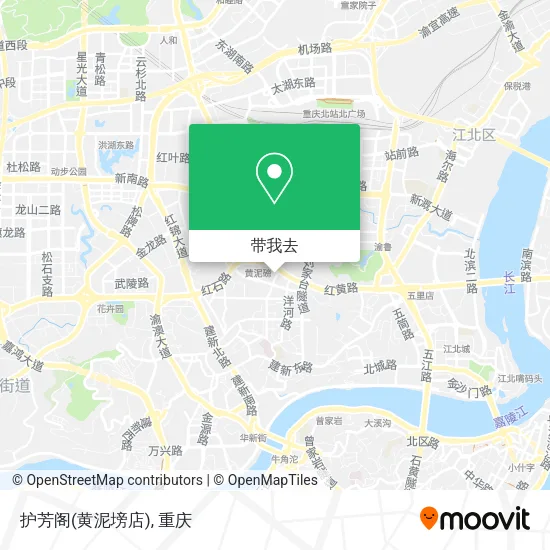 护芳阁(黄泥塝店)地图