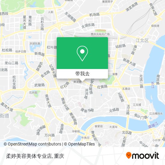 柔婷美容美体专业店地图