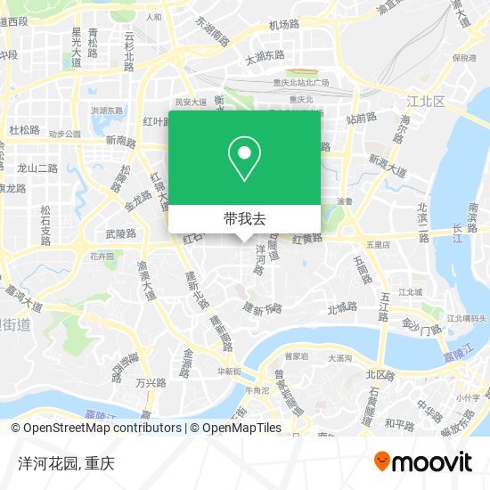 洋河花园地图