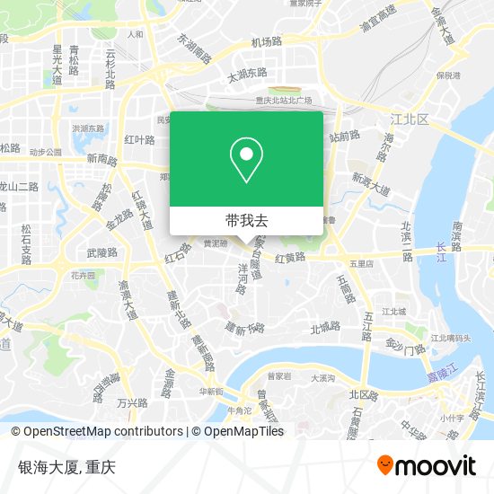 银海大厦地图