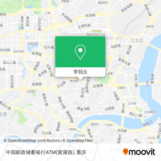 中国邮政储蓄银行ATM(紫康路)地图