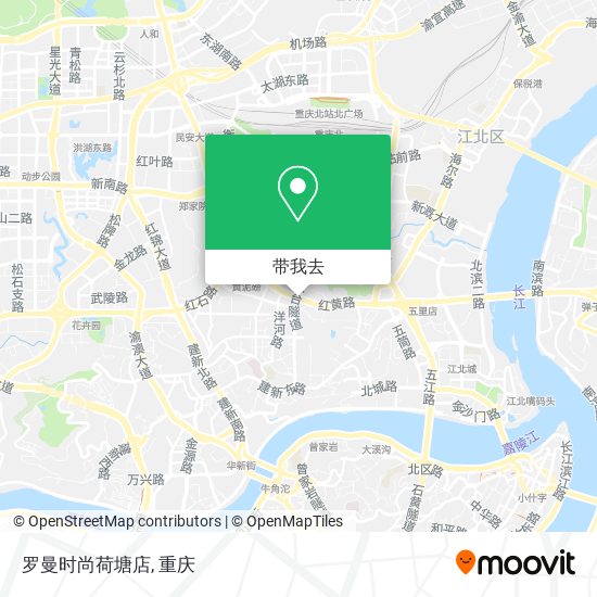 罗曼时尚荷塘店地图