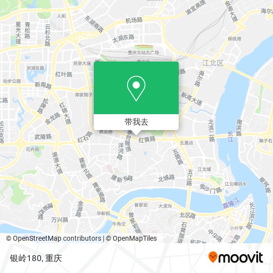 银岭180地图