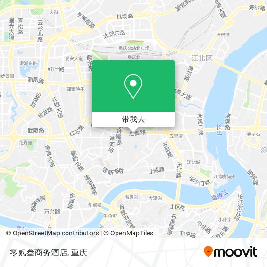 零贰叁商务酒店地图