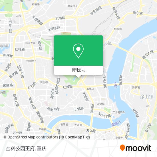 金科公园王府地图