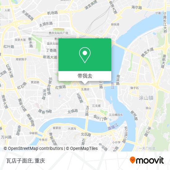 瓦店子面庄地图