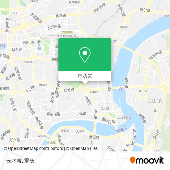 云水桥地图