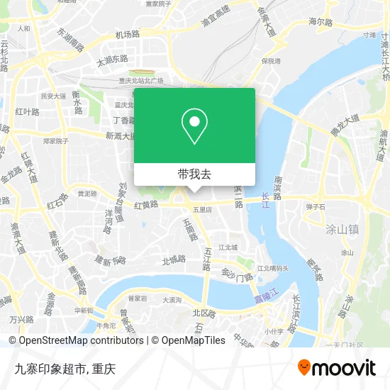九寨印象超市地图