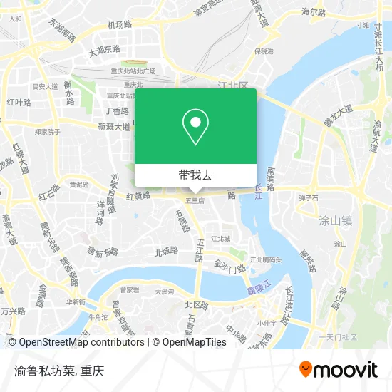 渝鲁私坊菜地图