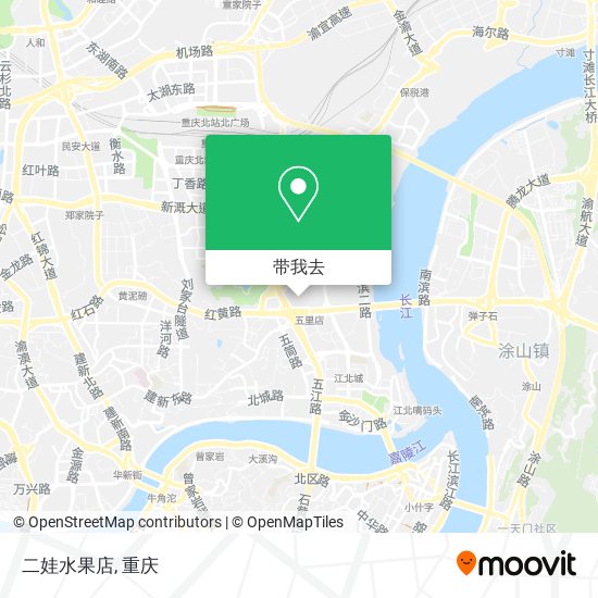 二娃水果店地图