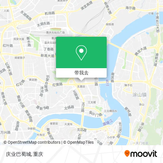 庆业巴蜀城地图