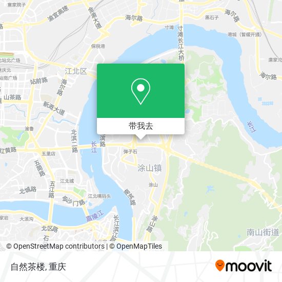 自然茶楼地图