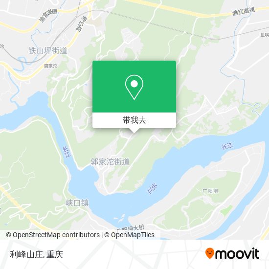 利峰山庄地图