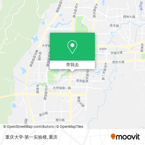 重庆大学-第一实验楼地图