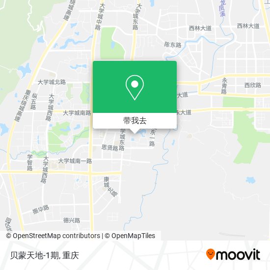 贝蒙天地-1期地图
