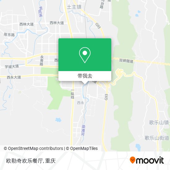 欧勒奇欢乐餐厅地图