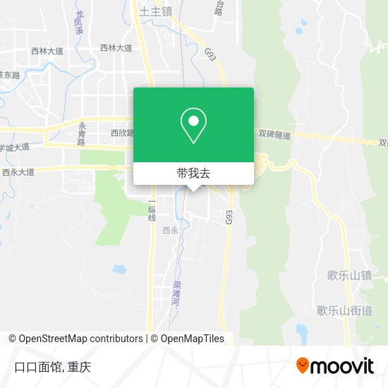 口口面馆地图