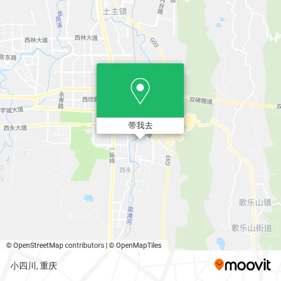 小四川地图
