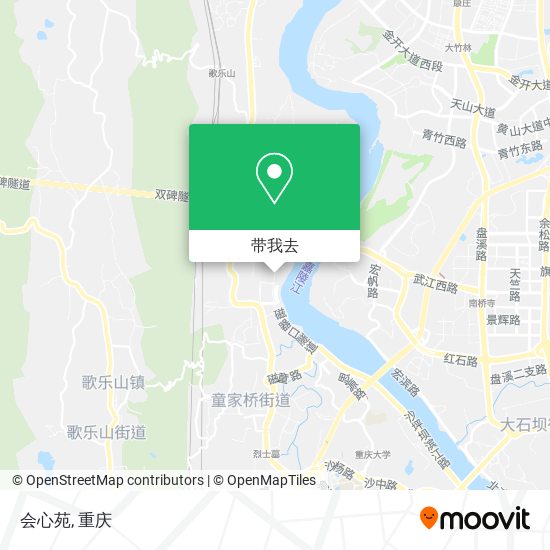 会心苑地图