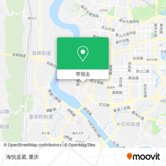 海悦蓝庭地图