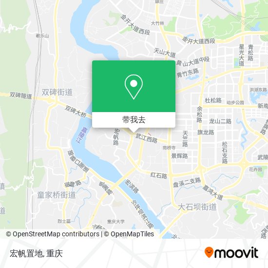 宏帆置地地图