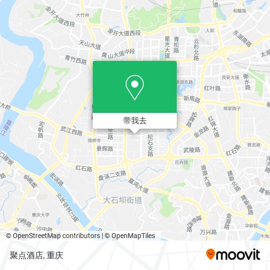 聚点酒店地图
