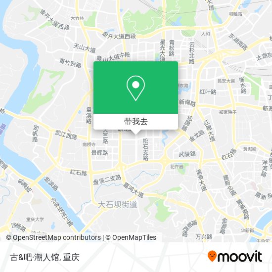 古&吧·潮人馆地图