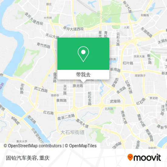 固铂汽车美容地图