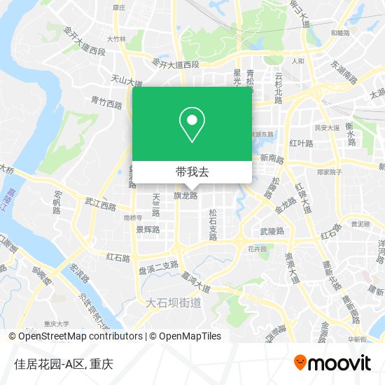 佳居花园-A区地图