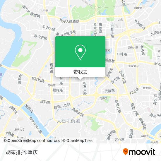 胡家排挡地图