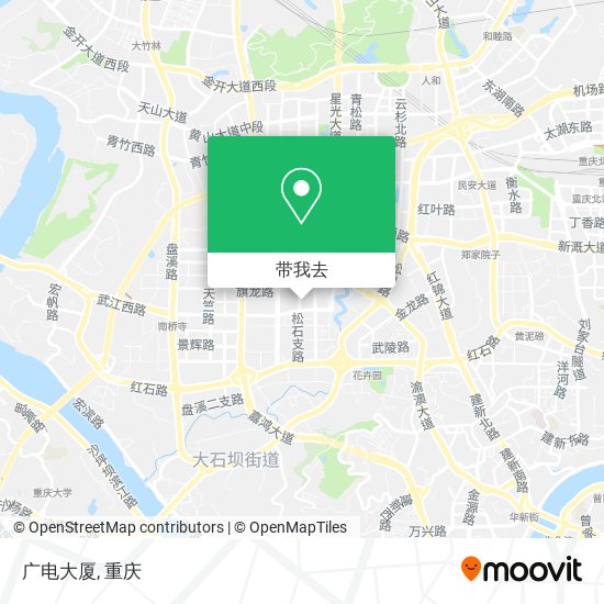 广电大厦地图