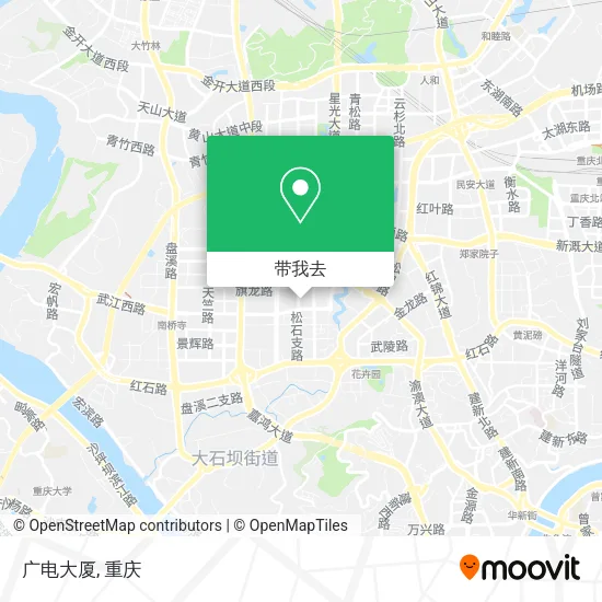 广电大厦地图