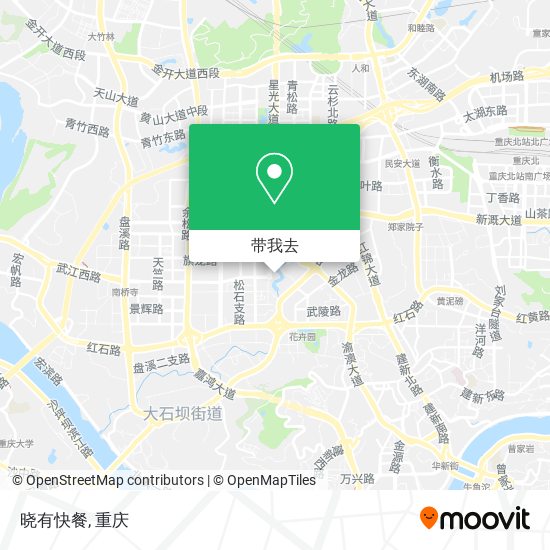 晓有快餐地图